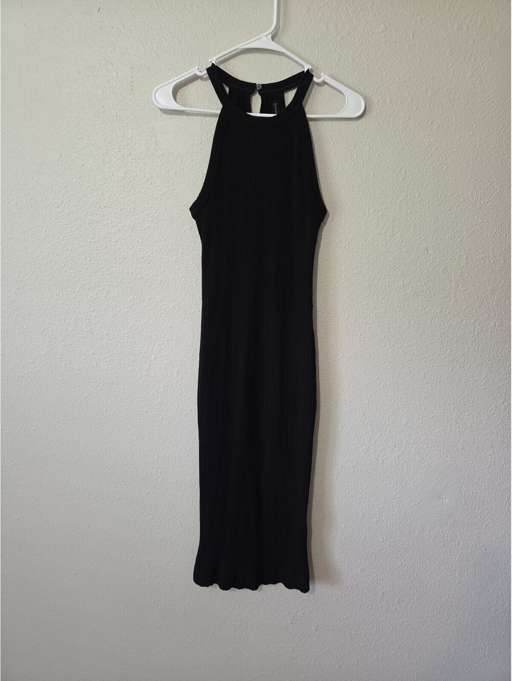 Banana republic black midi dress